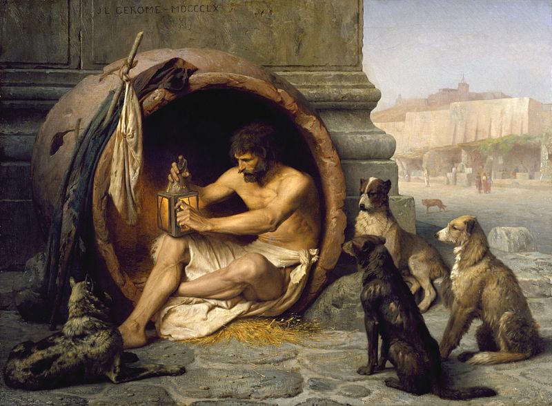 Jean-Leon Gerome Diogenes oil painting picture